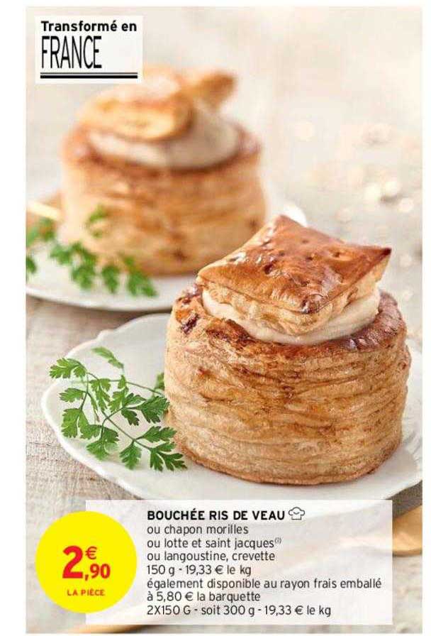 bouchée ris de veau