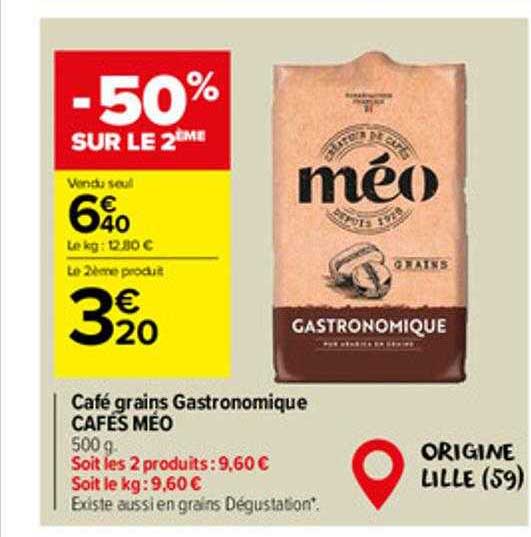 Café Grains Gastronomique Cafés Méo