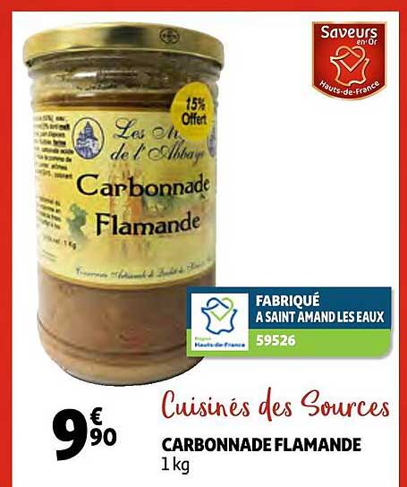 carbonnade flamande cuisinés des sources