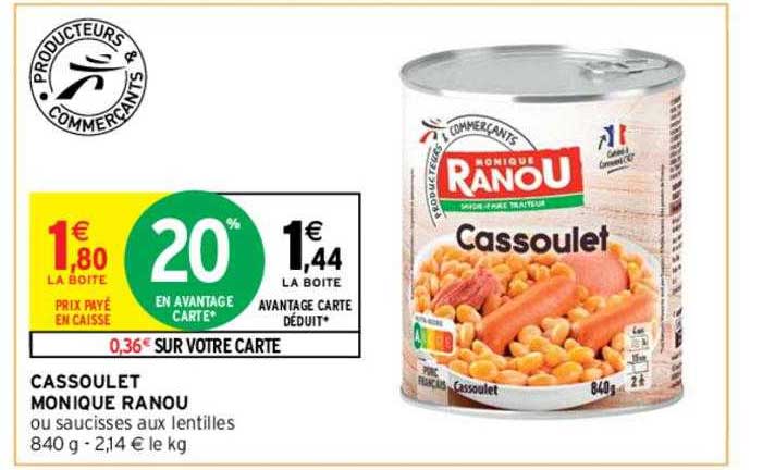 cassoulet monique ranou