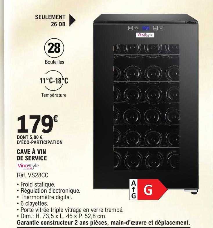 Cave à Vin De Service Vinostyle