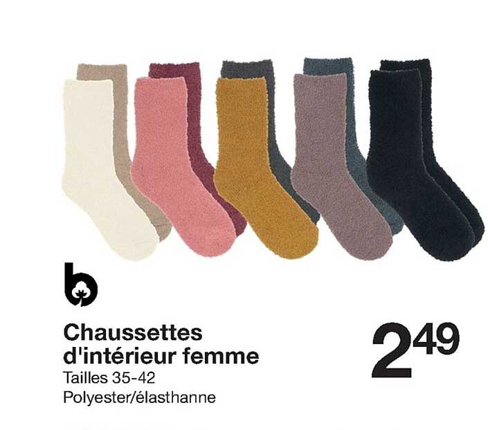 Chaussettes D'intérieur Femme