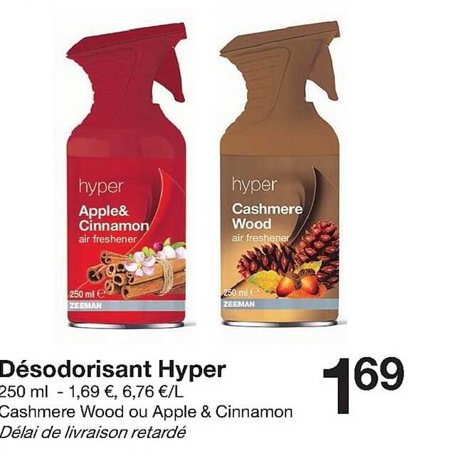 désodorisant hyper