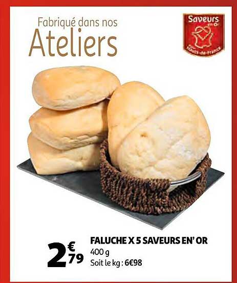 Faluche X5 Saveurs En' Or