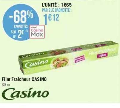 Film Fraîcheur Casino