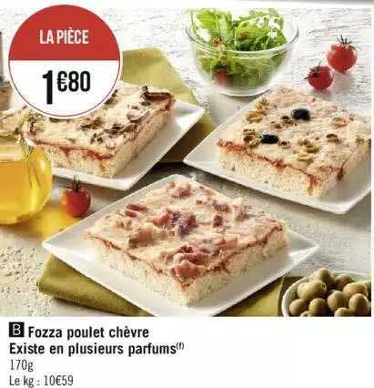 fozza poulet chèvre existe en plusieurs parfums