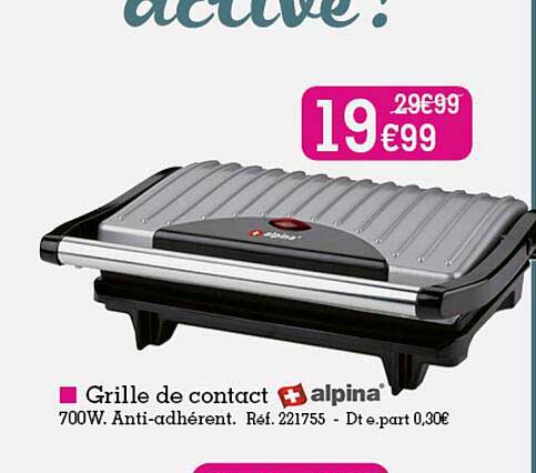 Grille De Contact Alpina