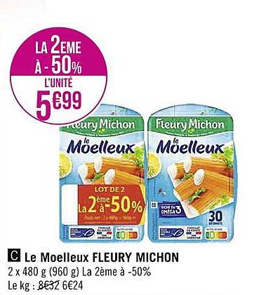 le moelleux fleury michon