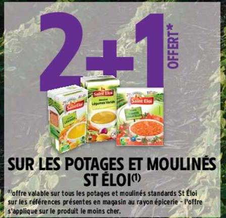 les potages et moulinés st éloi
