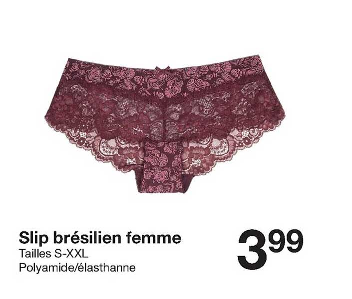 slip brésilien femme