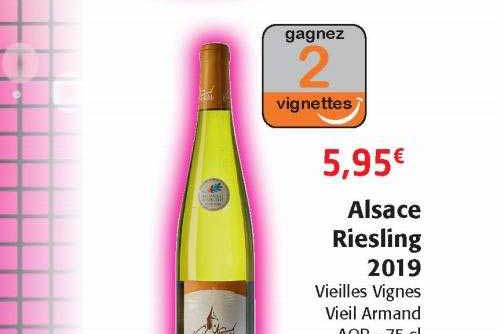 alsace riesling 2019 vieilles vignes vieil armand aop