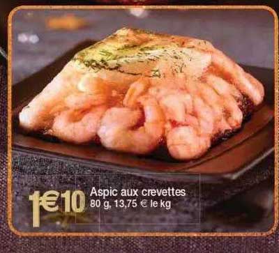 aspic aux crevettes