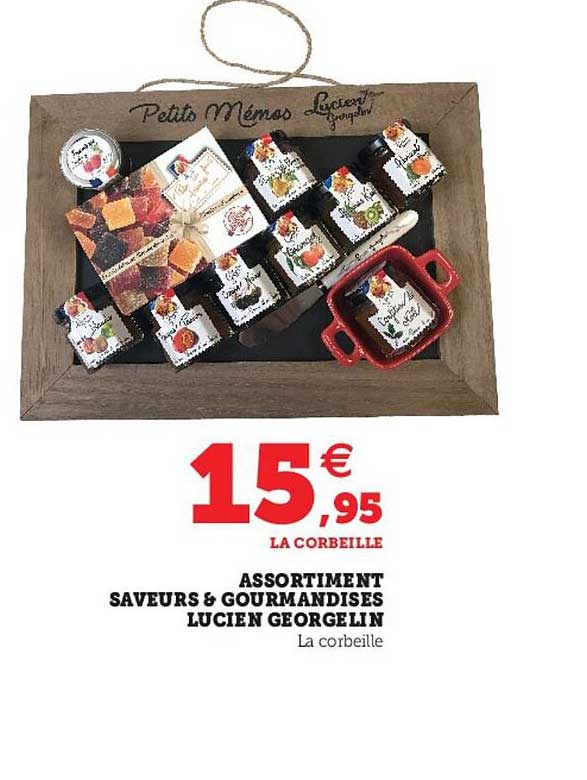 assortiment saveur & gourmandises licien georgelin