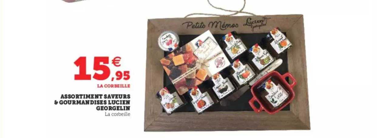 Assortiment Saveurs & Gourmandises Lucien Georgelin