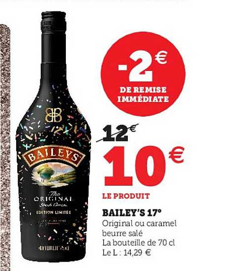 bailey's 17°