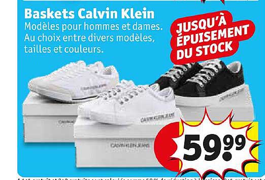 baskets calvin klein