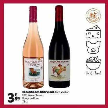 beaujolais nouveau aop 2021 hve pierre chanou