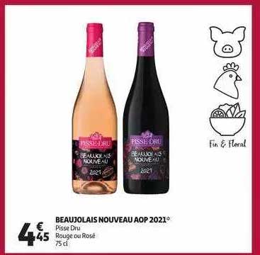 beaujolais nouveau aop 2021 pisse dru