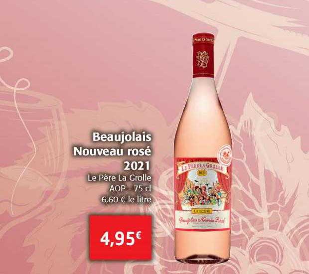 beaujolais nouveau rosé 2021
