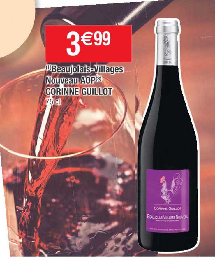 beaujolais-villages nouveau aop corinne guillot
