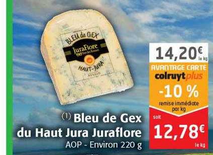 bleu de gex du haut jura juraflore
