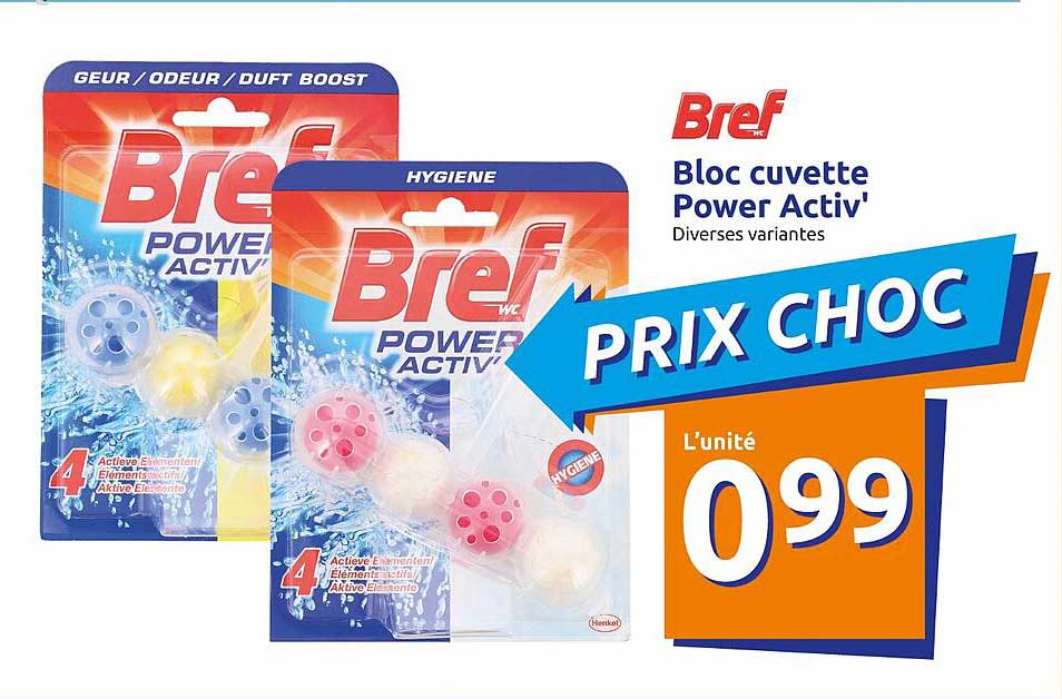 bloc cuvette power activ' bref