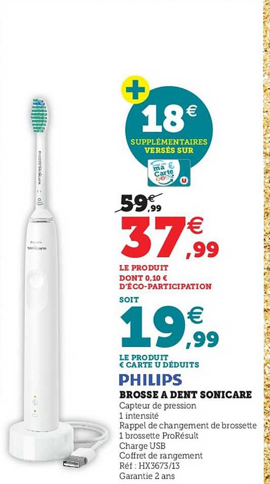 brosse à dent sonicare philips