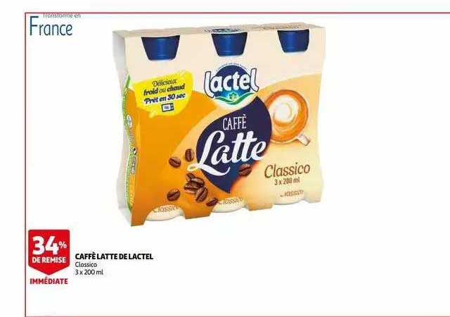 Caffè Latte De Lactel