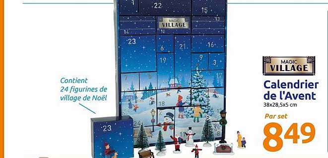 calendrier de l'avent magic village