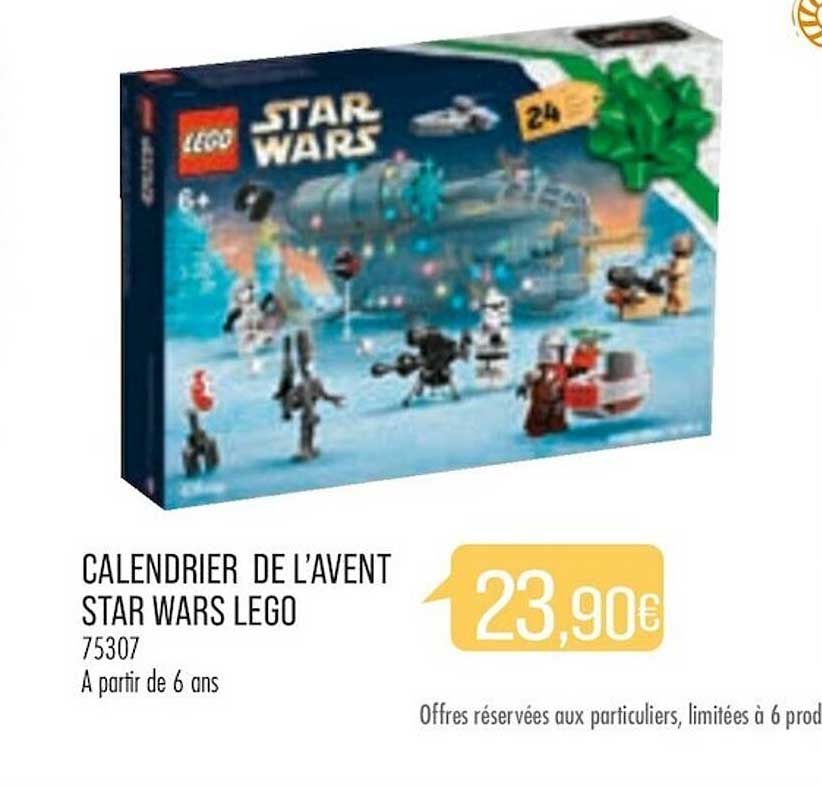 calendrier de l'avent  star wars lego