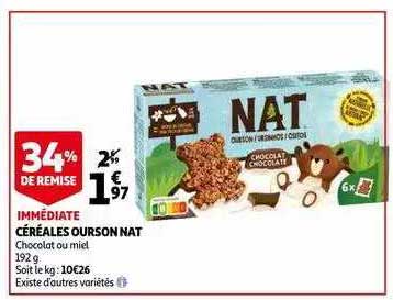 céréales ourson nat
