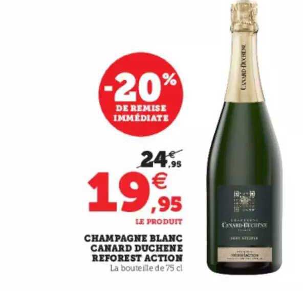 champagne blanc canard duchêne reforest action