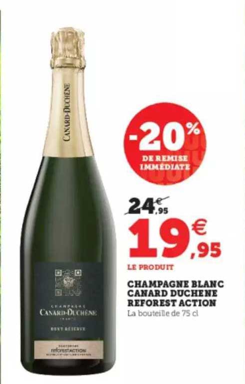 champagne blanc canard duchêne reforest action