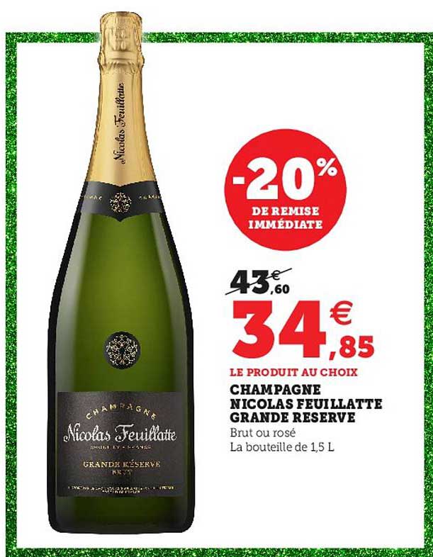 champagne nicolas feuillatte grande réserve