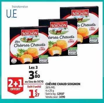 Chèvre Chaud Soignon