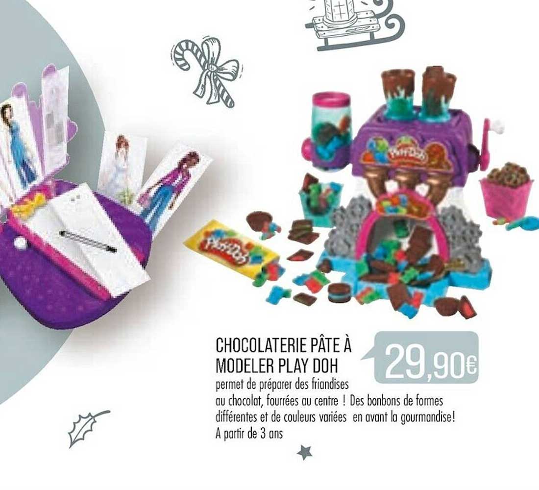 chocolaterie pâte à modeler play doh