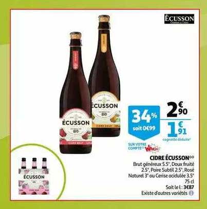 Cidre écusson