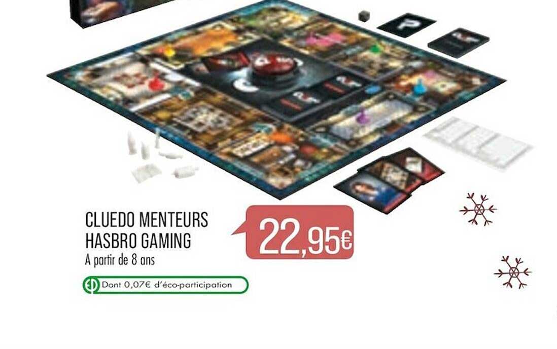 cluedo menteurs hasbro gaming