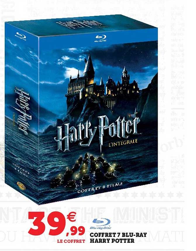 coffret 7 blu-ray harry potter
