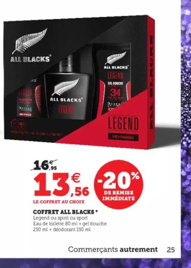 coffret all blacks