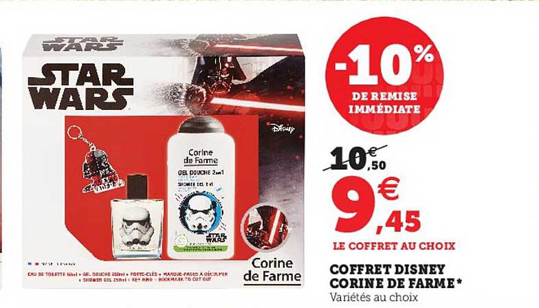 coffret disney corine de farme -10% de remise immédiate