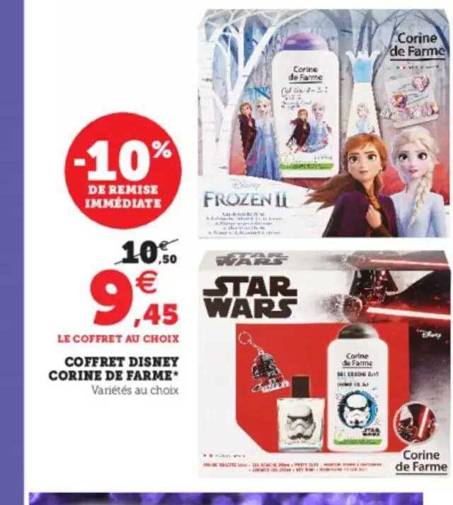 coffret disney corine de farme