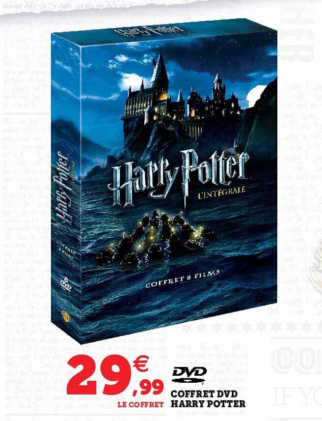 Coffret Dvd Harry Potter