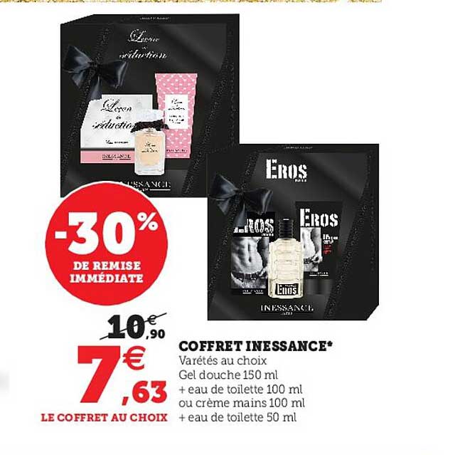 coffret inessance -30% de remise immédiate