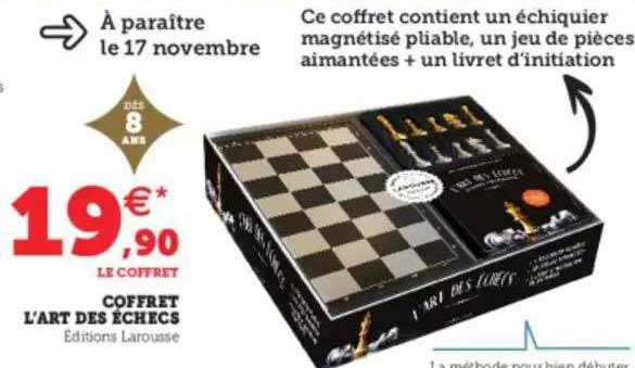 coffret l'art des échecs
