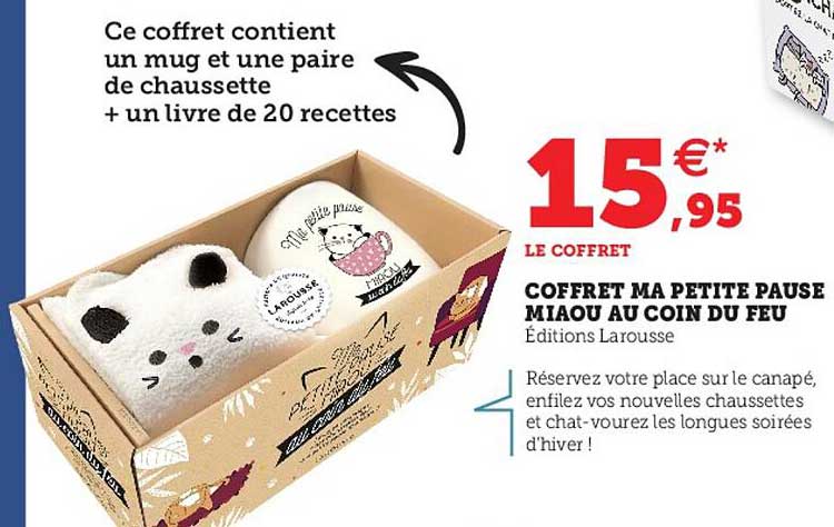 coffret ma petite pause miaou au coin du feu