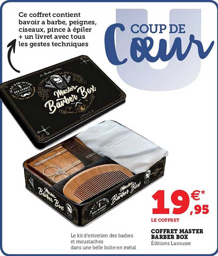 coffret master barber box
