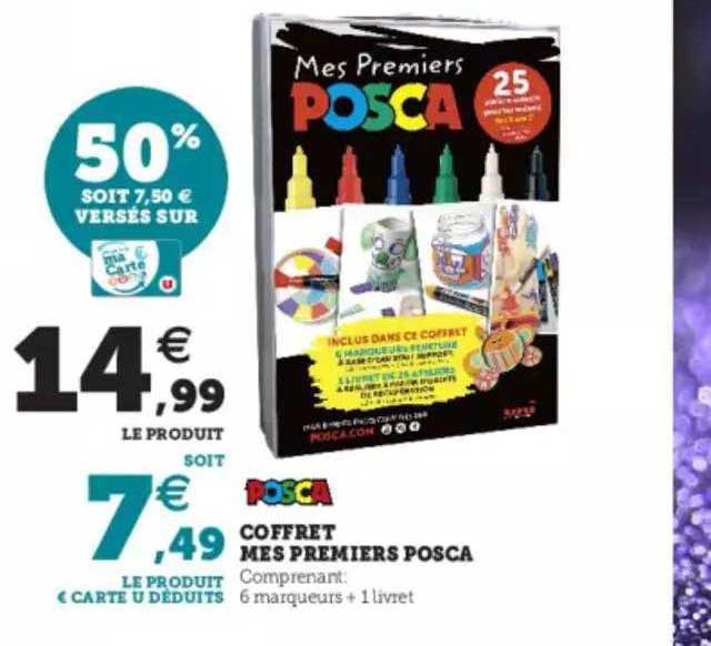 coffret mes premiers posca