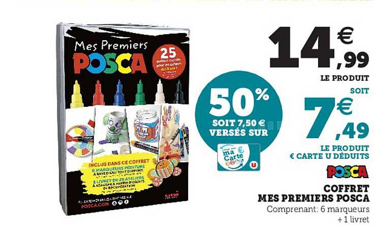 coffret mes premiers posca