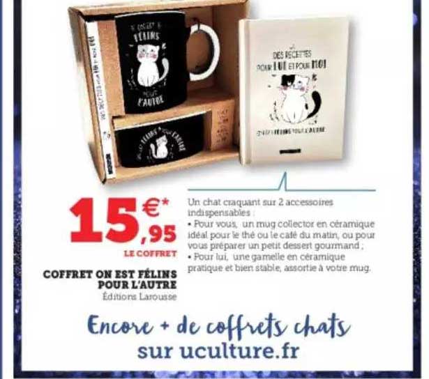 coffret on est félins pour l'autre